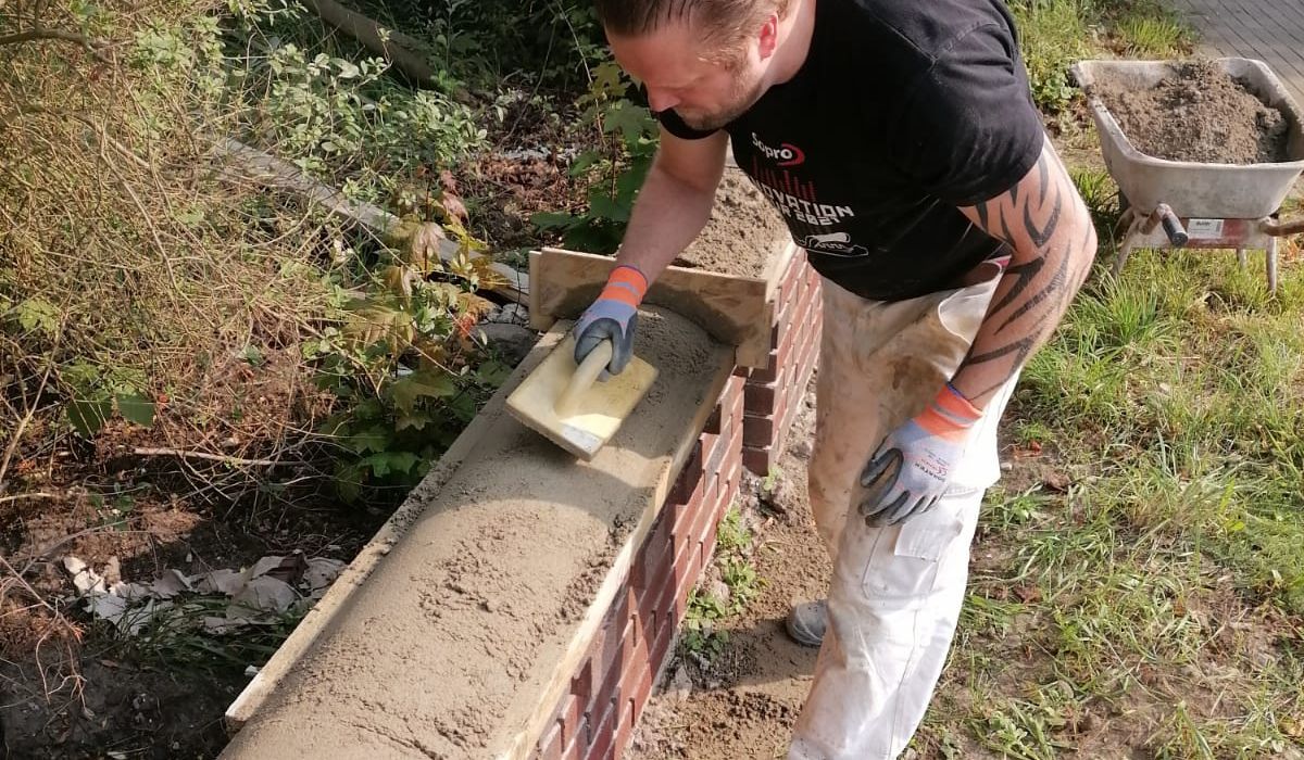 Vorarbeiten Waschbecken